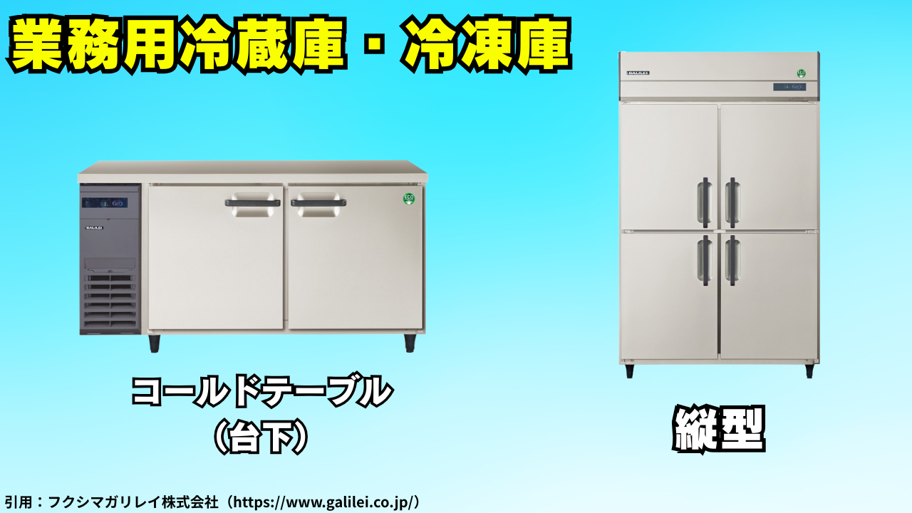 業務用冷蔵庫・冷凍庫のエラー表示 イメージ